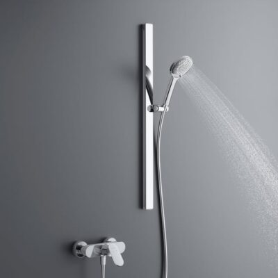 Duravit Universele douchestang 810 mm chroom UV0600005010 4