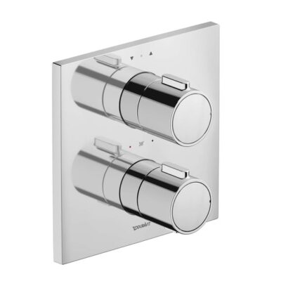 Duravit Universele thermostaat voor bad & douche 2 verbruikers chroom TH4200007010 4
