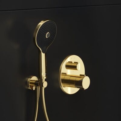 Duravit Universele thermostaat voor bad & douche 2 verbruikers goud TH4200014034 4