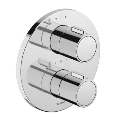 Duravit Universele thermostaat voor douche 1 verbruiker chroom TH4200015010 5
