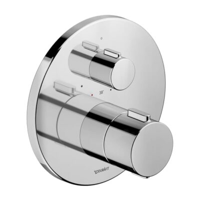 Duravit Universele thermostaat voor douche 1 verbruiker chroom TH4200016010 5