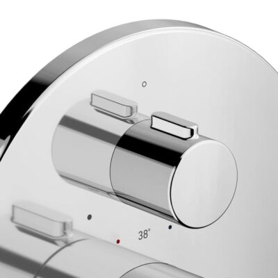 Duravit Universele thermostaat voor douche 1 verbruiker chroom TH4200016010 6