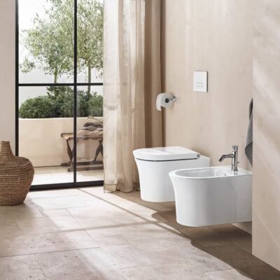 Duravit White Tulip bidetkraan met trekstang-afvoergarnituur chroom WT2400001010 6