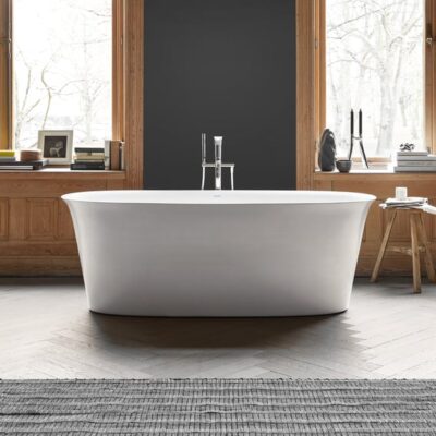 Duravit White Tulip eengreeps vrijstaande badmengkraan chroom WT5250000010 5