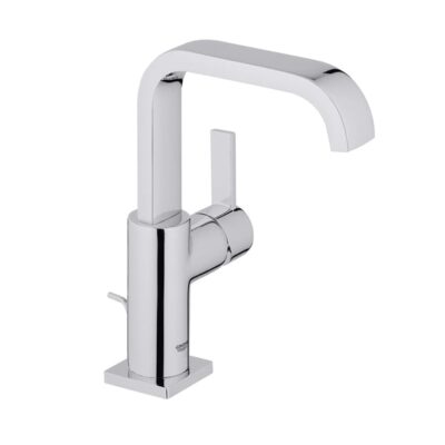 Grohe Allure eengreeps wastafelkraan L-Size met trekstang-afvoergarnituur chroom 32146000 6