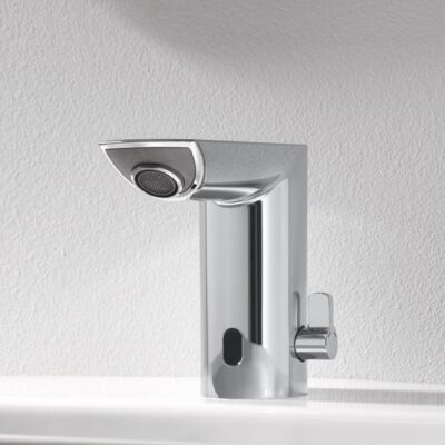 Grohe Bau Cosmopolitan E wastafelkraan met EcoJoy netstroom chroom 36453000 5