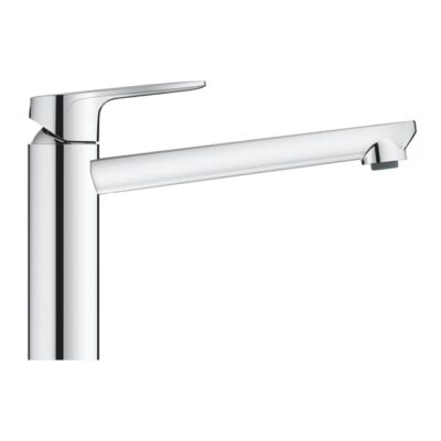 Grohe BauEdge eengreeps keukenmengkraan met draaibare uitloop en GROHE Zero technologie 31693000 5