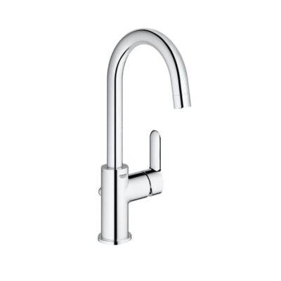 Grohe BauEdge wastafelkraan L-Size met EcoJoy met trekstang-afvoergarnituur chroom 23760000 6 Grohe BauEdge wastafelkraan L-Size met EcoJoy met trekstang-afvoergarnituur chroom 23760000 6