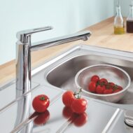 Grohe BauLoop eengreeps keukenmengkraan met zwenkbare uitloop en GROHE Zero technologie 31706000 Grohe BauLoop eengreeps keukenmengkraan met zwenkbare uitloop en GROHE Zero technologie 31706000