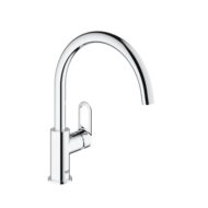Grohe BauLoop eenhendel keukenmengkraan draaibaar chroom 31368000