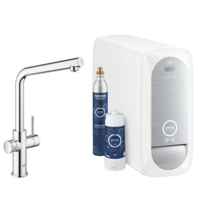 Grohe Blue Home L-uitloop Starter Kit haaks draaibaar 2 standen chroom 31454001 4