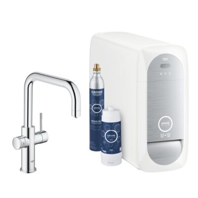 Grohe Blue Home starter kit draaibare uitloop 2 standen chroom 31456001 12