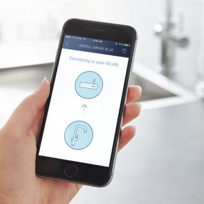 Grohe Blue Home starter kit draaibare uitloop 2 standen chroom 31456001 10