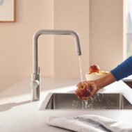 Grohe Blue Pure Start keukenmengkraan filterfunctie draaibaar 2 standen Supersteel 30595DC0