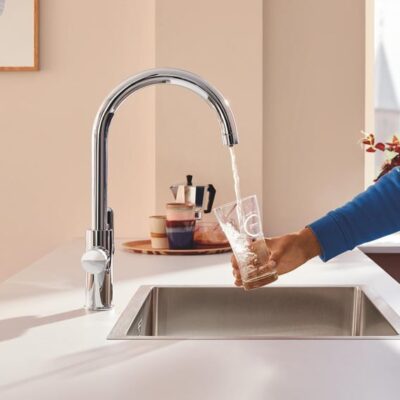 Grohe Blue Pure StartCurve keukenmengkraan filter rond draaibaar 2 standen chroom 30592000 4