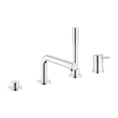 Grohe Concetto 4-gats eengreeps badcombinatie afbouwdeel chroom met SilkMove technologie 19576002 4