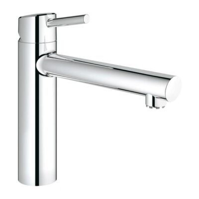 Grohe Concetto chroom keukenmengkraan met draaibare haakse uitloop en eengreepsbediening 31128001 5