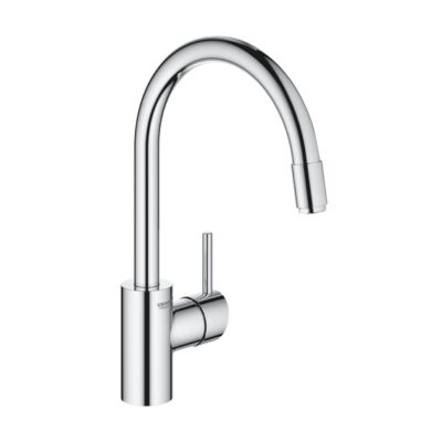 Grohe Concetto eengreeps keukenmengkraan lage druk 360° draaibaar chroom 31212003 4