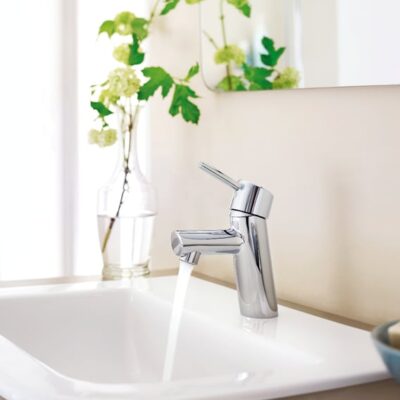 Grohe Concetto eengreeps wastafelmengkraan 1/2 S-Size chroom met waterbesparing 3224010E 4