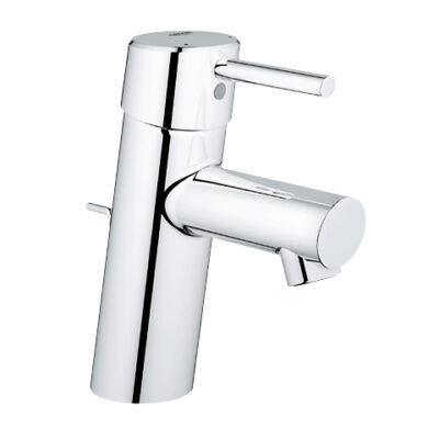 Grohe Concetto eengreeps wastafelmengkraan S-formaat chroom met SilkMove en waterbesparing 3220410E 4