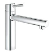 Grohe Concetto eengreepsmengkraan chroom met zwenkbare uitloop en debietbegrenzing 31210001 7 Grohe Concetto eengreepsmengkraan chroom met zwenkbare uitloop en debietbegrenzing 31210001 7