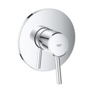 Grohe Concetto inbouwthermostaat met 1 knop chroom – duurzame keramische cartridge 24053001