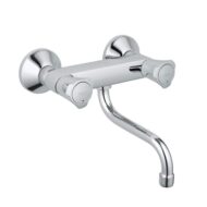 Grohe Costa wandkraan draaibaar chroom 31187001
