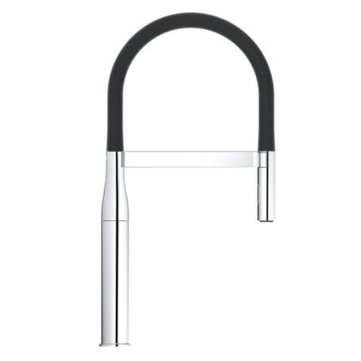Grohe Essence eenhendel keukenmengkraan draaibaar chroom met mat zwart 30294000 6