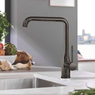 Grohe Essence eenhendel keukenmengkraan draaibaar hard grafiet 30269A00 4