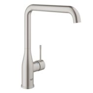 Grohe Essence eenhendel keukenmengkraan draaibaar supersteel 30269DC0 Grohe Essence eenhendel keukenmengkraan draaibaar supersteel 30269DC0