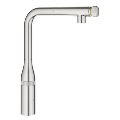 Grohe Essence eenhendel keukenmengkraan uittrekbaar draaibaar supersteel 31615DC0 4