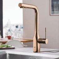 Grohe Essence eenhendel keukenmengkraan uittrekbaar draaibaar warm sunset 30270DA0 Grohe Essence eenhendel keukenmengkraan uittrekbaar draaibaar warm sunset 30270DA0