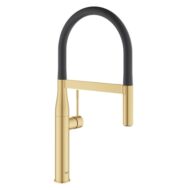Grohe Essence Magneet eengreeps keukenmengkraan met veer Cool Sunrise geborsteld 30294GN0 Grohe Essence Magneet eengreeps keukenmengkraan met veer Cool Sunrise geborsteld 30294GN0