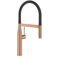 Grohe Essence magnetische eengreeps keukenmengkraan met veer uittrekbaar warm sunset 30294DA0 Grohe Essence magnetische eengreeps keukenmengkraan met veer uittrekbaar warm sunset 30294DA0
