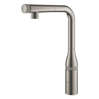 Grohe Essence SmartControl keukenmengkraan draaibaar uittrekbaar 2 standen hard graphite 31615A00 7