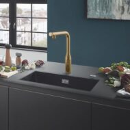 Grohe Essence SmartControl keukenmengkraan draaibaar uittrekbaar 2 standen Cool Sunrise 31615GL0 Grohe Essence SmartControl keukenmengkraan draaibaar uittrekbaar 2 standen Cool Sunrise 31615GL0