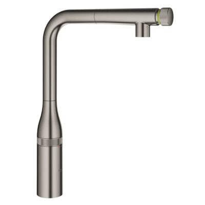 Grohe Essence SmartControl keukenmengkraan – draaibaar uittrekbaar 2 standen hard graphite geborsteld 31615AL0 4