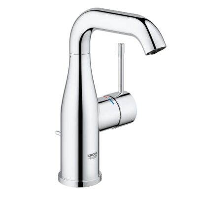Grohe Essence wastafelkraan M-Size met EcoJoy met trekstang-afvoergarnituur chroom 23462001 4