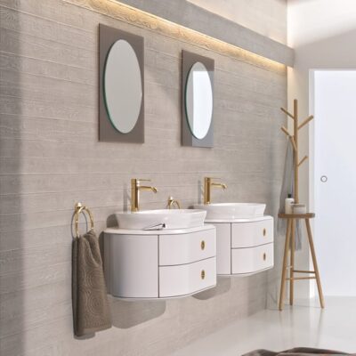 Grohe Essence wastafelkraan S-Size met EcoJoy met trekstang-afvoergarnituur cool sunrise 23589GL1 5