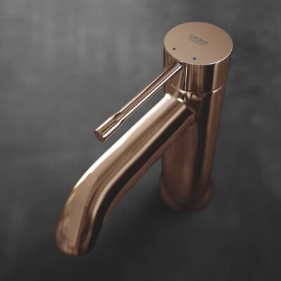 Grohe Essence wastafelkraan S-Size met EcoJoy met trekstang-afvoergarnituur warm warm sunset 23589DA1 6 Grohe Essence wastafelkraan S-Size met EcoJoy met trekstang-afvoergarnituur warm warm sunset 23589DA1 6