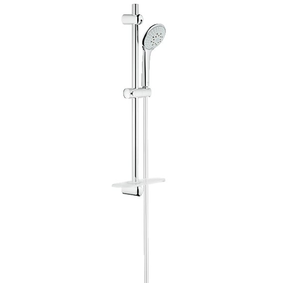 Grohe Euphoria 110 champagne douchestangset met 3 straalsoorten en EasyReach plank 27232001 3 Grohe Euphoria 110 champagne douchestangset met 3 straalsoorten en EasyReach plank 27232001 3