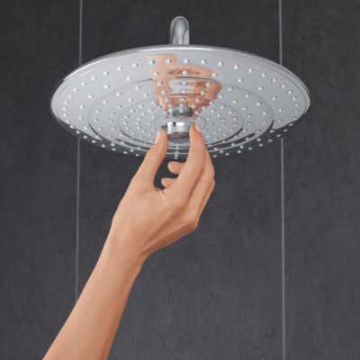 Grohe Euphoria 260 hoofddouche met 3 straalsoorten chroom en antikalk technologie 26455000 12 Grohe Euphoria 260 hoofddouche met 3 straalsoorten chroom en antikalk technologie 26455000 12