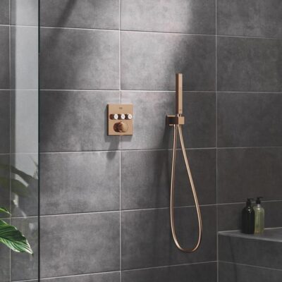 Grohe Euphoria Cube handdouchehouder met slangverbinding warm sunset 26370DA0 5