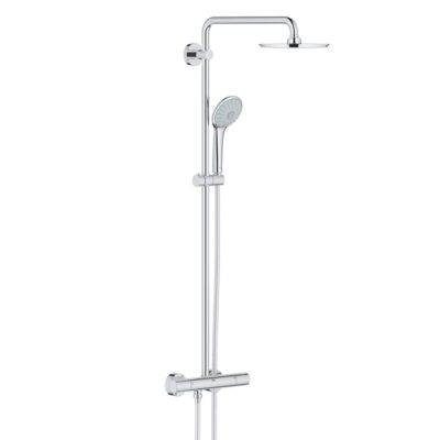 Grohe Euphoria douchesysteem met thermostaatmengkraan en waterbesparende technologie chroom 27964000 5