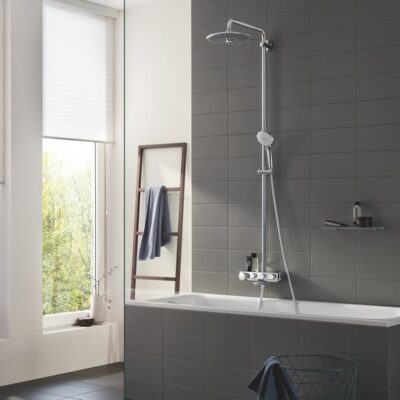 Grohe Euphoria SmartControl douchesysteem met thermostaat en verstelbare handdouche chroom 26510000 9