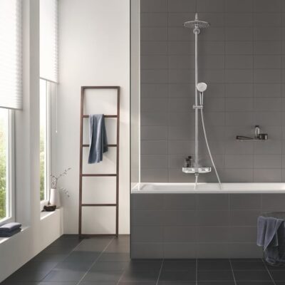 Grohe Euphoria SmartControl douchesysteem met thermostaat en verstelbare handdouche chroom 26510000 4