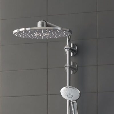 Grohe Euphoria SmartControl Duo douchesysteem wandmontage met thermostaat en 450 mm douchearm 26507000 15