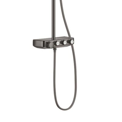 Grohe Euphoria SmartControl thermostatische opbouw regendoucheset Ø310 mm hard graphite 26507A00 6