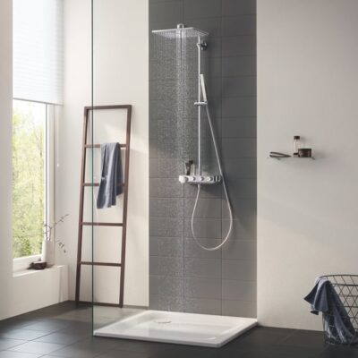 Grohe Euphoria SmartControl thermostatische opbouw regendoucheset met EcoJoy 310 x 310 mm chroom 26508000 15