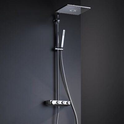 Grohe Euphoria SmartControl thermostatische opbouw regendoucheset met EcoJoy 310 x 310 mm chroom 26508000 16